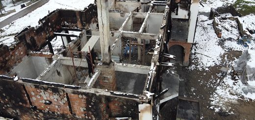 Požar uništio konak Manastira Svete Trojice kod Ljubovije