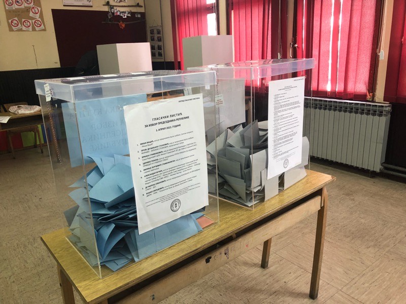 Glasačka kutija na Zlatiboru tokom izbora 2022